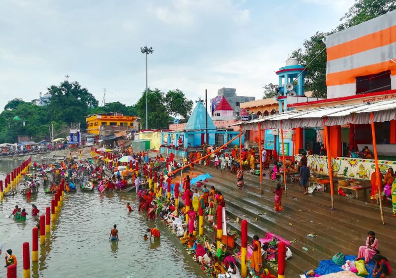 Shravani Mela: Ganga touch Ajgavinath Ghat, Shiva devotees playing with dangers